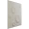 Ekena Millwork 19 5/8in. W x 19 5/8in. H Cole EnduraWall Decorative 3D Wall Panel Covers 2.67 Sq. Ft. WP20X20COGBW - alternate 2